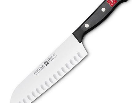 Wusthof Gourmet 7in Hollow Edge Santoku Online