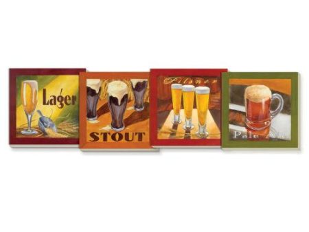 Favorite Beer Coasters (Set Of 4) Online Hot Sale