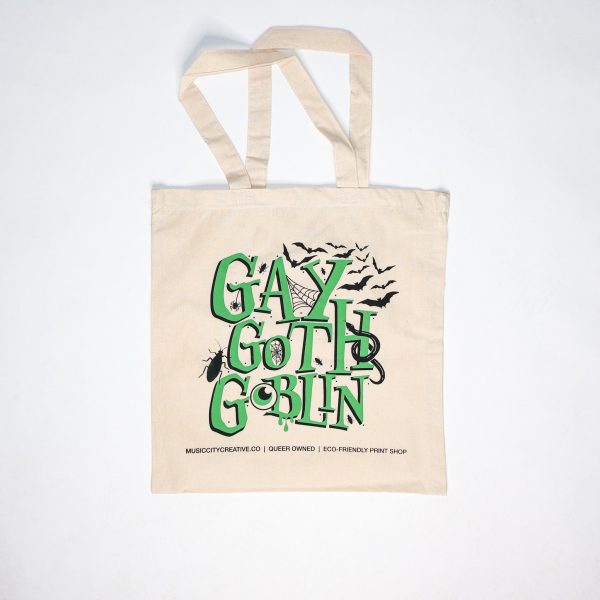 Gay Goth Goblin Tote Online now