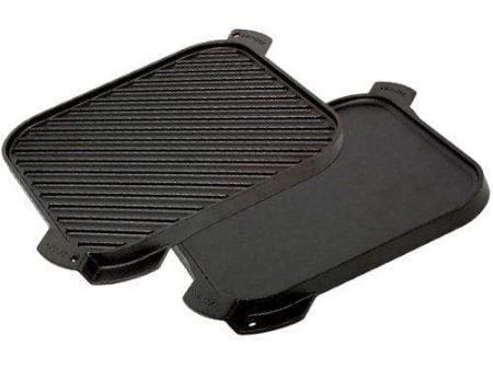 Lodge Pro Logic Cast Iron Single 10.5in Single Burner Reversible Griddle Fashion