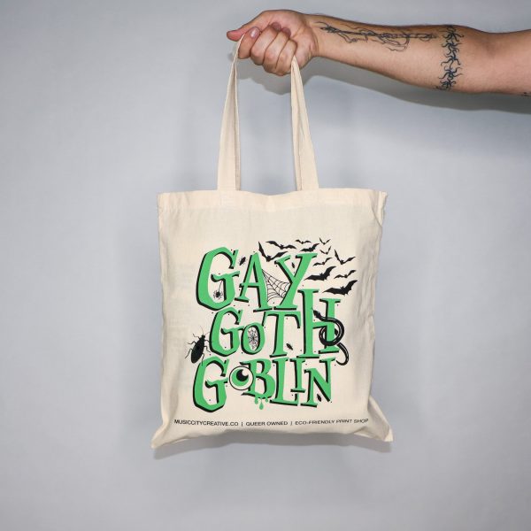 Gay Goth Goblin Tote Online now