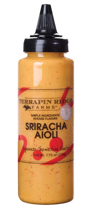 Terrapin Ridge Farms Sriracha Aioli Garnishing Squeeze 7.75 oz Fashion