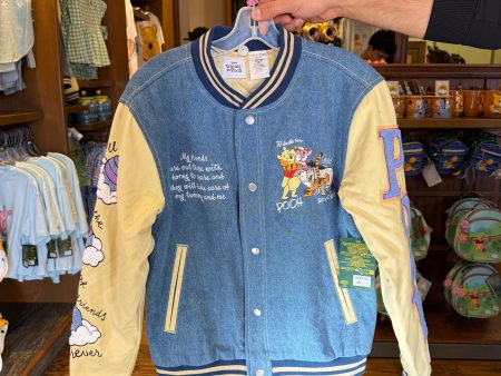 100 Acre Hunny Club Varsity Jacket Online now