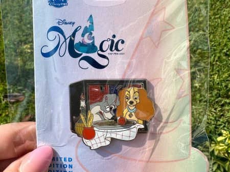 #2 Movie Moments: Lady and the Tramp Pin Cheap