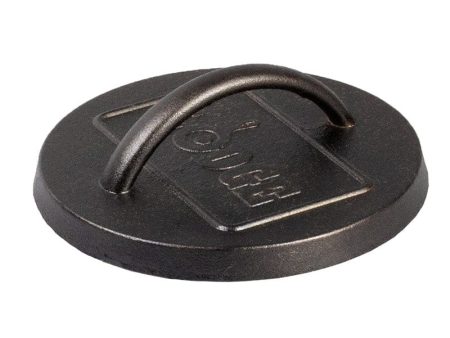 Lodge 6.25 Inch Seasoned Cast Iron Burger Press For Sale