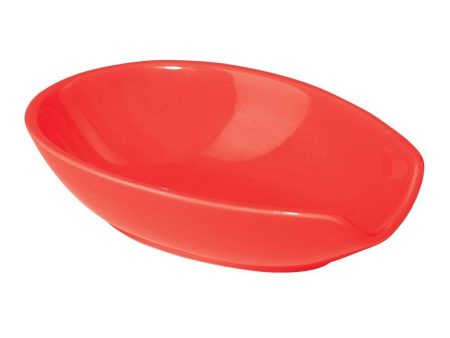 Oggi Ceramic Spoon Rest, Red Online now