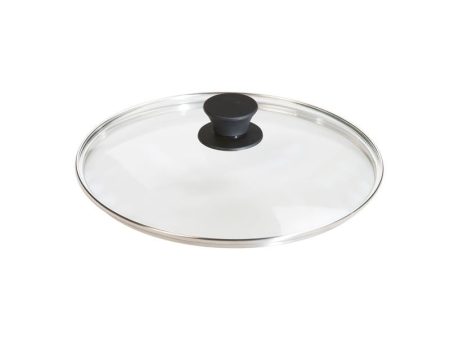 Lodge 10.25in Glass Lid with Silicone Handle For Sale