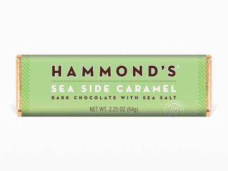 Hammond s Sea Side Caramel Dark Chocolate Bar For Sale