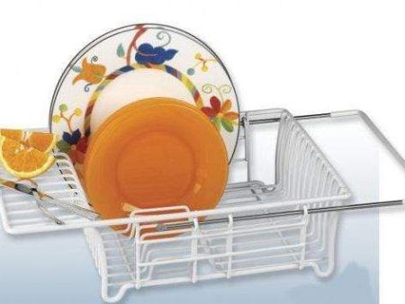 Adjustable Over-the-Sink Dish Drainer Hot on Sale