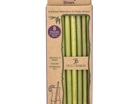 Totally Bamboo Reusable Straws with Brush Discount