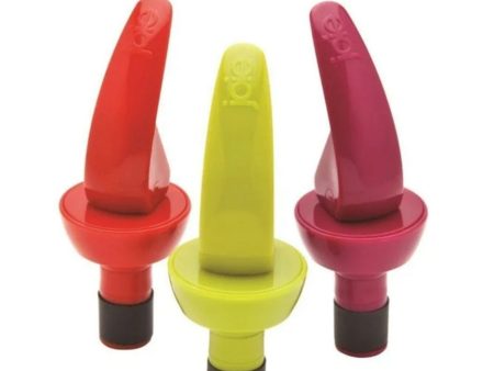 Jo!e Leakproof Expand And Seal Bottle Stopper - Assorted Colors Online Sale