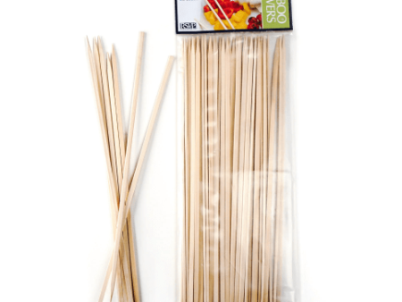 12  Heavy Bamboo Skewers Pack of 50 Online Hot Sale