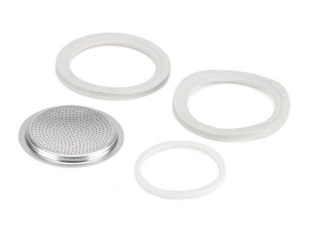 Bialetti 6 Cup Replacement Gaskets and Filter Sale