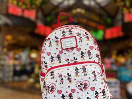 Mickey and Minnie Sweethearts Backpack by Loungefly Fashion