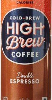 High Brew Coffee Double Espresso 8 oz Online now