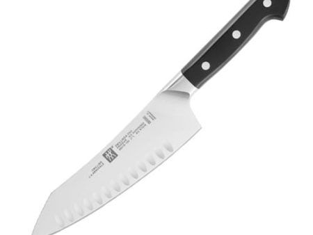 Zwilling J.A. Henckels Zwilling Pro 7in Rocking Santoku Knife For Sale