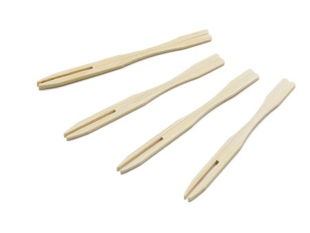 3.5  Bamboo Fork Picks - Pack Of 100 For Cheap