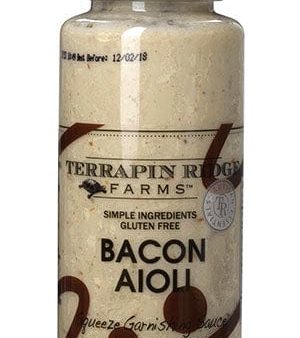 Terrapin Ridge Farms Bacon Aioli Squeeze 7.75 oz Fashion