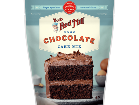 Bob s Red Mill Decadent Chocolate Cake Mix 15.5 oz Online Hot Sale