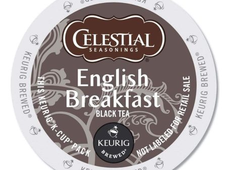 Celestial Seasoning English Breakfast K-Cup Tea - 24 Count Box For Cheap