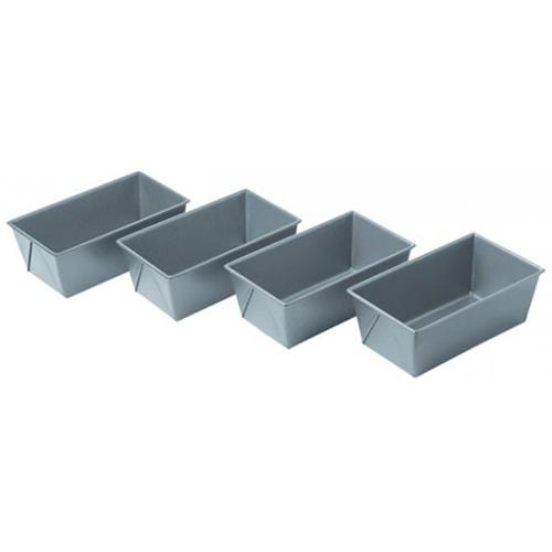 Chicago Metallic Commercial II Mini Loaf Pans, Set of 4 For Sale