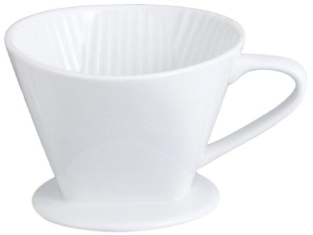 #4 Porcelain Cone Filter Coffeemaker Hot on Sale