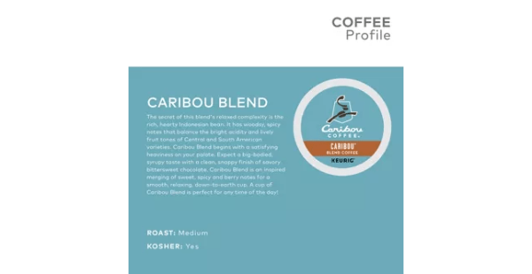 Caribou Coffee Caribou Blend K-Cup Coffee - 24 Count Box Discount