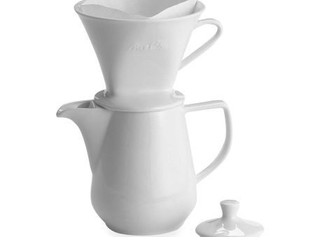 Melitta Porcelain 6 cup Pour-Over Coffeemaker For Cheap