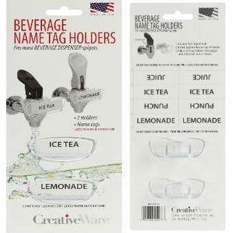 Beverage Spigot Tags (Set of 2) on Sale