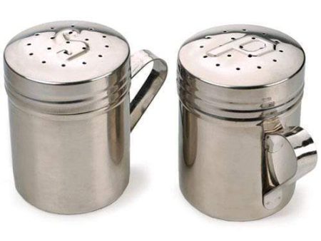 RSVP Endurance Stainless Steel Salt & Pepper Shakers Fashion