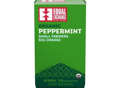 Equal Exchange Organic Peppermint Tea 20 ct Hot on Sale