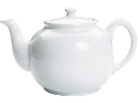 Peter Sadler 10 cup Teapot - White For Sale