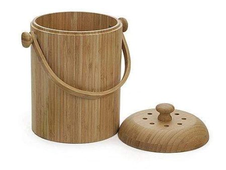 RSVP Bamboo Compost Pail Discount