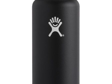 Hydro Flask 40 oz Wide Mouth Bottle Black Online Sale