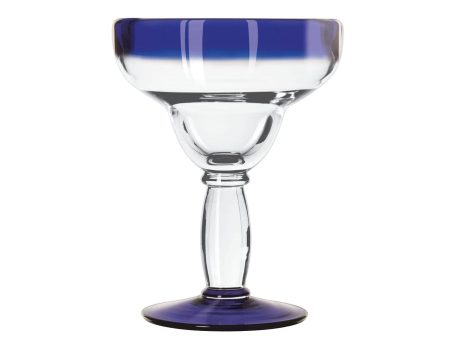 Libbey 12 oz Aruba Blue Margarita Glass on Sale