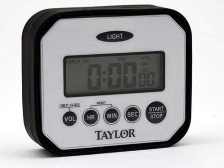 Taylor Splashproof Clock and Timer Hot on Sale