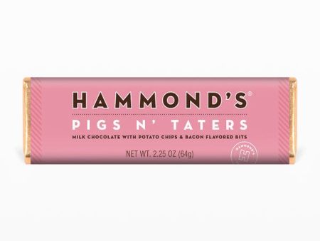 Hammond s Pigs & Taters Milk Chocolate Bar Fashion