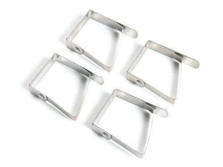 Set of 4 Metal Tablecloth Clips Online Hot Sale