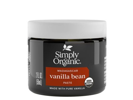 Simply Organic Vanilla Bean Paste 2 oz Supply