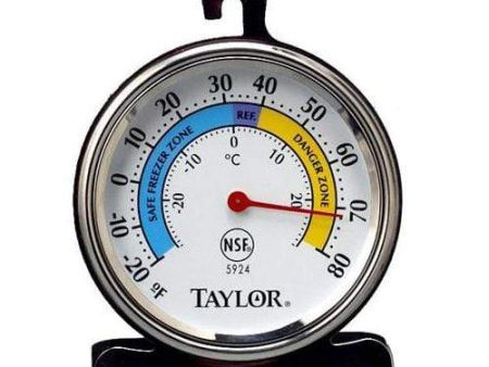 Taylor Classic Dial Freezer Refrigerator Thermometer For Discount