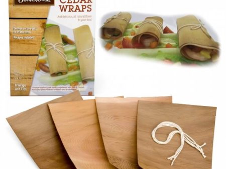 Gourmet Cedar Wraps (Set of 4) Discount