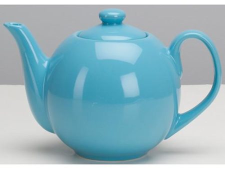 OmniWare Teaz Cafe 40oz Teapot With Infuser - Turquoise Sale