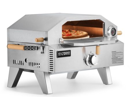 Comodo Outdoor Gas Pizza Oven & Griller PZ12A, Stainless Steel on Sale