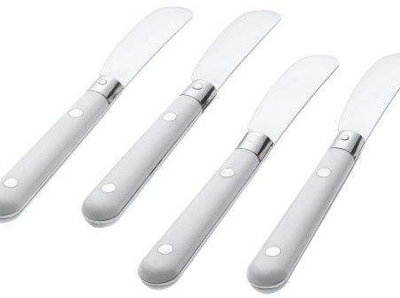 Le Prix Stainless Steel Butter Spreader, White For Cheap