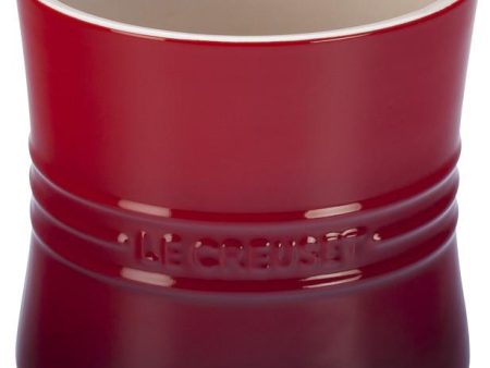 Le Creuset Large Tool Crock - Cherry Red Discount