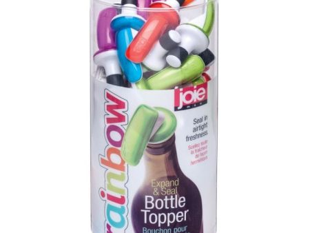 Joie Rainbow Expand & Seal Bottle Toppers Supply