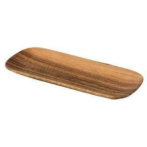 Pacific Merchants 12in x 5in Acacia Wood Oval Tray For Cheap