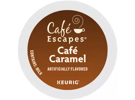 Café Escapes Café Caramel K-Cup - 24 Count Box Discount