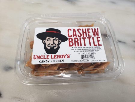 Uncle Leroy s Cashew Brittle, 8 oz For Cheap