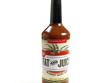 Fat & Juicy Cayenne Blend Bloody Mary Mix, 32 oz Fashion